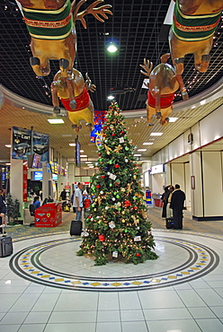 Christmas decoration, seen at the airport of Bahrain