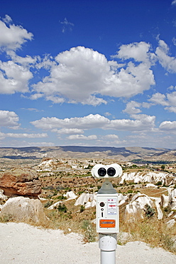 Tuff landscape near Uerguep, Cappadocia, Turkey