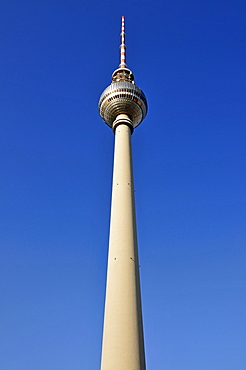 TV tower on Alexander Square, Berlin, Germany, Europe