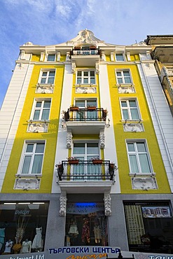 Yellow house in Varna, Bulgaria