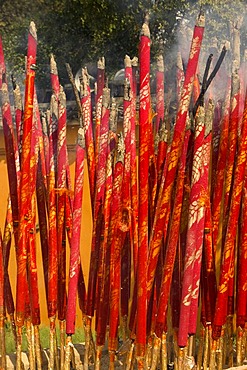 Joss sticks, North Temple Pagoda, Suzhou, China, Asia