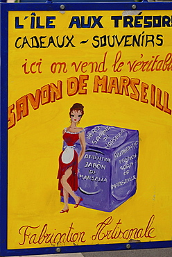 Typical souvenir, Soap from Marseilles, Marseilles, Provence-Alpes-Cote d'Azur, France