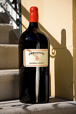 Periquita, magnum bottle of red wine, Bodega Jose Maria Fonseca, Vila Nogueira de Azeitao, SetÃºbal, Portugal, Europe