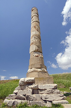 Temple of Artemis, antique city of Ephesus, Efes, Turkey, Western Asia