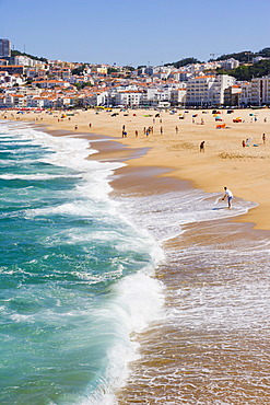 Praia da Nazare, Beach, Nazare, Oeste, Leiria District, Portugal, Europe