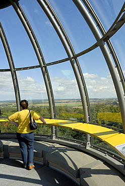 Ernst-Moritz-Arndt-Turm (tower), Bergen, Ruegen, Mecklenburg-Western Pomerania, Germany