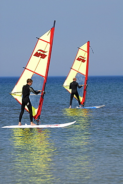 Surfer, Hiddensee, Mecklenburg-Western Pomerania, Germany