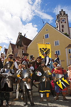 Emporer festival in FÃ¼ssen - Fuessen - Bavaria Germany