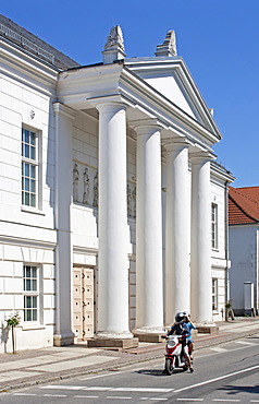 Theatre, Putbus, Ruegen Island, Mecklenburg-Western Pomerania, Germany, Europe