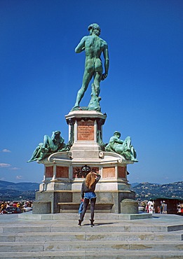 Piazzale Michelangelo, Florence, Tuscany, Italy, Europe