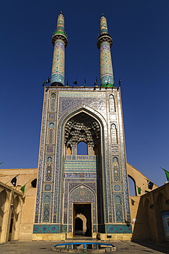 Masjed-e Jameh, or Jameh Mosque, Yazd, Iran, Asia