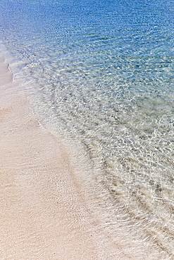 Surf on a sandy beach, Puglia, Italy, Europe