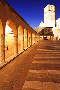 Basilica of San Francesco, Unesco World Heritage Site, Assisi, Province of Perugia, Umbria, Italy, Europe