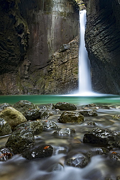 Kozjak waterfall, Triglav National Park, Slovenia, Europe