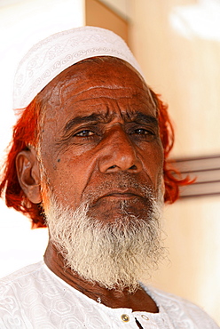 Mature Indian man, portrait, Mumbai, Maharashtra, India, Asia