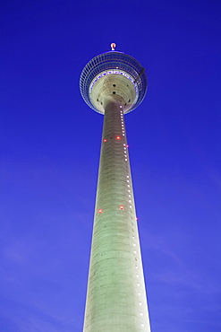 Rhine Tower, Dusseldorf, North Rhine-Westphalia, Germany, Europe