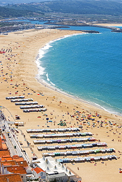 Nazare beach, Estremadura and Ribatejo, Portugal, Europe