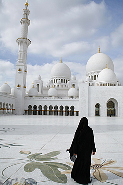 Sheikh Zayed Mosque, Abu Dhabi, Emirate of Abu Dhabi, United Arab Emirates, Asia