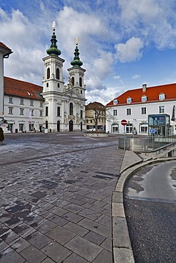 Pilgrimage church, monastery and parish church Mariahilf of the Conventual Franciscans, Graz, Styria, Austria, Europe