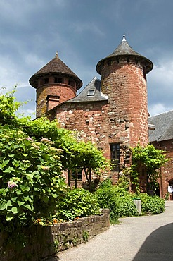 Village of Collonges-la-Rouge, Departement Correze, Region Limousin, France, Europe