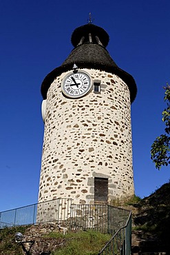 Clock tower, Aubusson, Creuse, France, Europe