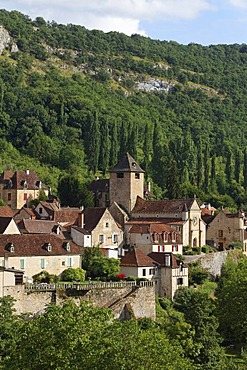 Autoire, labelled Les Plus Beaux Villages de France, The Most Beautiful Villages of France, Haut Quercy, Lot, France, Europe