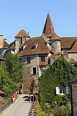 Carennac, labelled Les Plus Beaux Villages de France, The Most Beautiful Villages of France, Dordogne valley, Haut Quercy, Lot, France, Europe