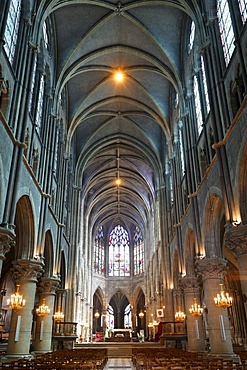 The Cathedral of Moulins, Allier, Auvergne, France, Europe