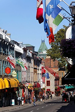 Rue Saint Louis, Quebec City, UNESCO World Heritage Site, Quebec, Canada