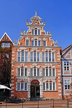 Buergermeister-Hintze-Haus building, Stade, Lower Saxony, Germany, Europe