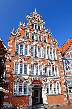 Buergermeister-Hintze-Haus building, Stade, Lower Saxony, Germany, Europe