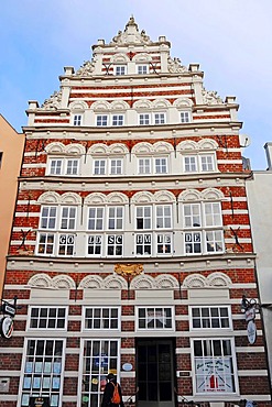 Schoeninghsches Haus, Renaissance house, built in 1576, Norden, East Frisia, Lower Saxony, Germany, Europe