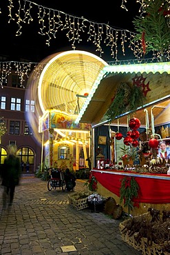 Christmas market, Freiburg im Breisgau, Baden-Wuerttemberg, Germany, Europe