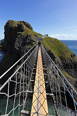 Carrick-a-Reed Rope Bridge, County Antrim, Northern Ireland, United Kingdom, Europe