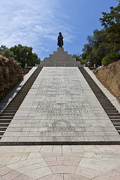 Monument to Napoleon Bonaparte, Napoleon I, Ajaccio, Corsica, France, Europe