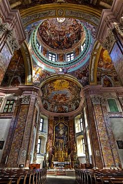 Collegiate church in Poellau, Styria, Austria, Europe
