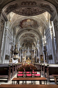 Parish church in Waidhofen an der Thaya, Waldviertel region, Lower Austria, Austria, Europe