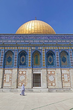 The Dome of the Rock, Temple Mount, east Jerusalem, Israel, Middle East