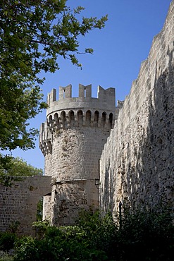 Palace of the Grand Master of the Knights of Rhodes, historic town centre of the city of Rhodes, Rhodes, Greece, Europe