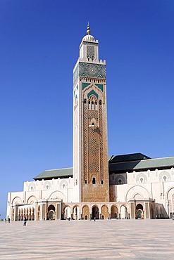 Hassan II Mosque, Grand Mosque of Hassan II, Casablanca, Morocco, North Africa, Africa