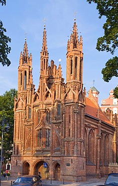 St. Anne's Church, Vilnius, Lithuania, Europe