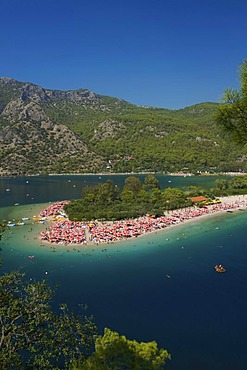 Oeluedeniz near Fethiye, Turkish Aegean Coast, Turkey