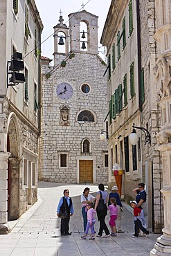 Barbara church in Sibenik, central Dalmatia, Dalmatia, Adriatic coast, Croatia, Europe, PublicGround