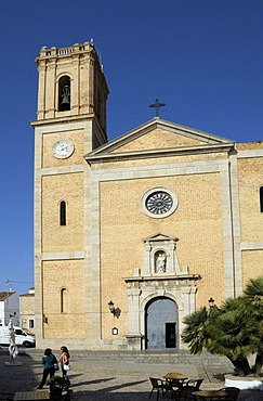 Parish church, Altea, Costa Blanca, Spain, Europe