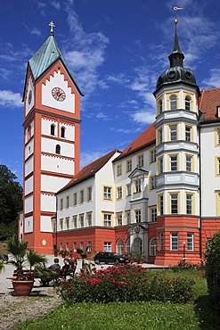 Kloster Scheyern monastery, Abbey of the Bavarian Benedictine Congregation, Scheyern, Pfaffenhofen district, Bavaria, Germany, Europe