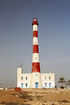 Lighthouse in Midoun, Djerba Island, Tunisia, Maghreb, North Africa, Africa