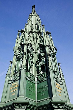 National monument on the Kreuzberg, designed by Karl Friedrich Schinkel, Berlin, Germany, Europa