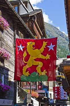 Arms of the community of Zermatt, Canton Valais, Switzerland, Europe