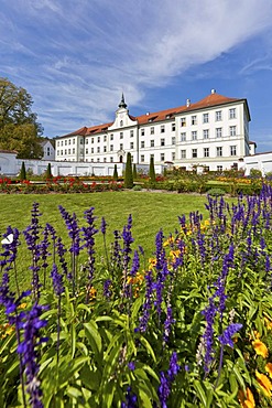 Prelate Garden, Schaeftlarn Abbey, Upper Bavaria, Bavaria, Germany, Europe