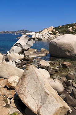 Rock formations, outer Gallura, Palau, Sardinia, Italy, Europe